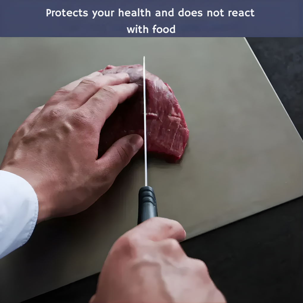 Niki | Metal Cutting Board with Integrated Handle
