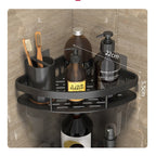 Niki | Metal Suction Cup Bathroom Shelves
