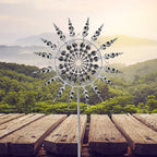 Niki Metal Garden Spinner Decor