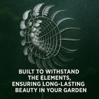Niki Metal Garden Spinner Decor