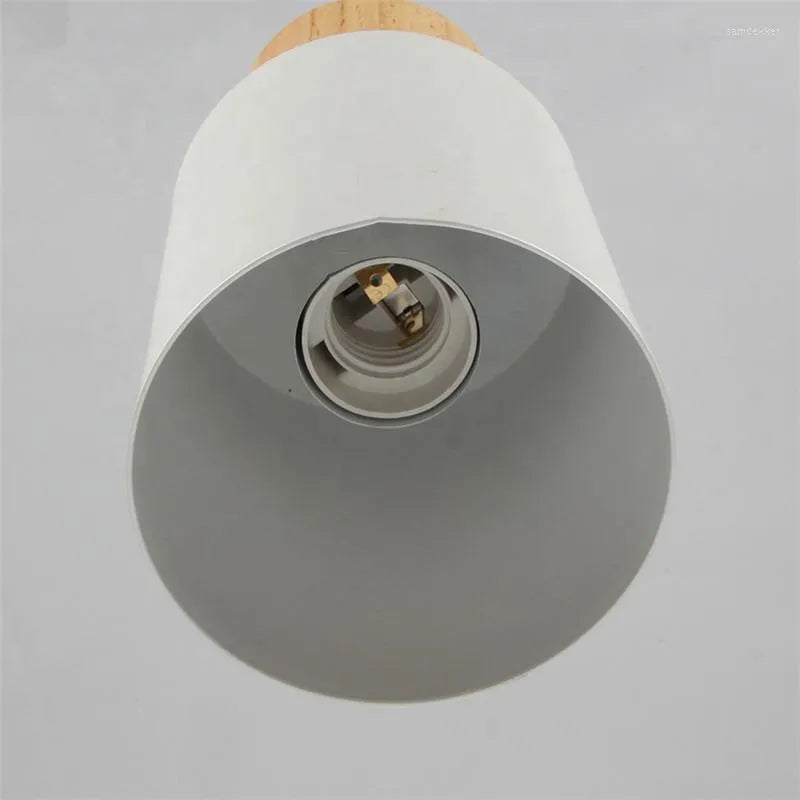 Niki | Metal Wood Pendant Light | Modern Industrial Design