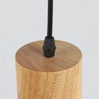 Niki | Metal Wood Pendant Light | Modern Industrial Design