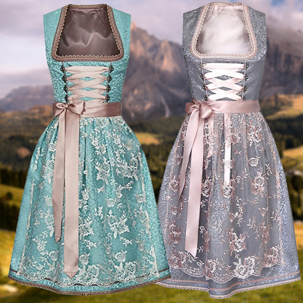 Niki | Women's Ornate Lace Tracht Dress