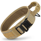 Niki | Military Dog Training Collar – Durable, Reflective Nylon Collar