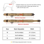 Niki | Military Dog Training Collar – Durable, Reflective Nylon Collar