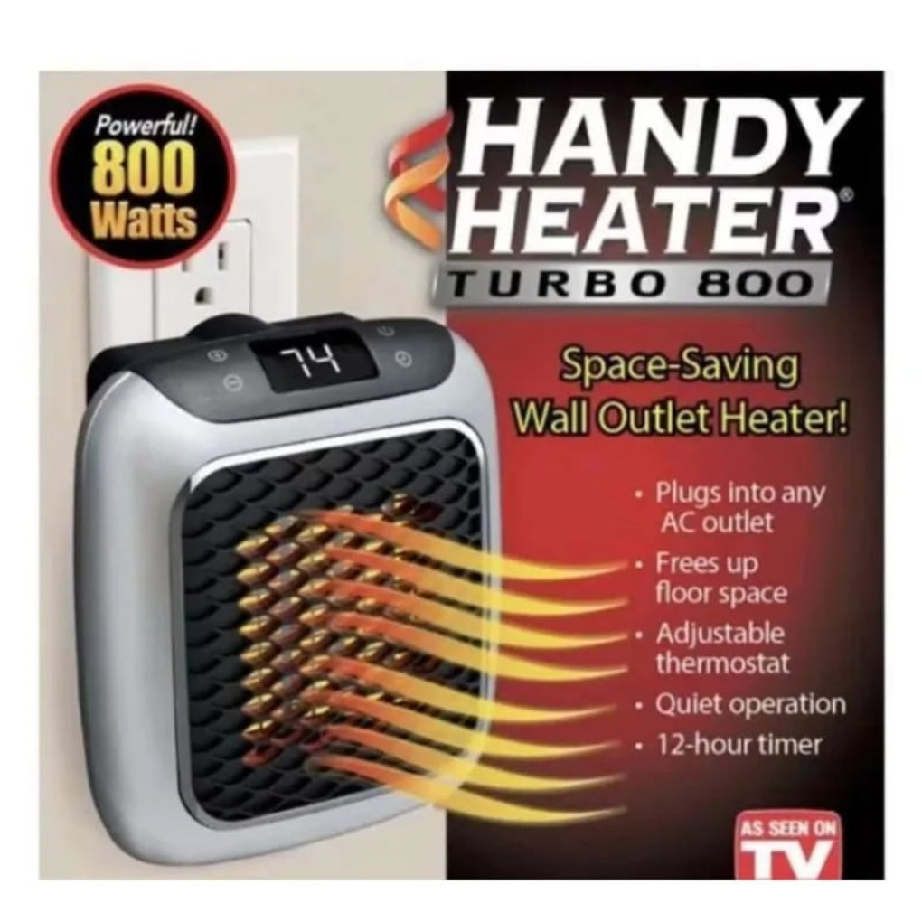 Mini Electric Heater Compact Fan Heater with Remote Control