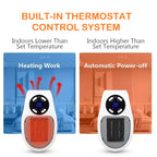 Niki | Mini Portable Heater with LED Display and Smart Temperature Control