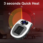 Niki | Mini Portable Heater with LED Display and Smart Temperature Control