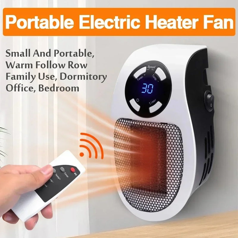 Niki | Mini Portable Heater with LED Display and Smart Temperature Control