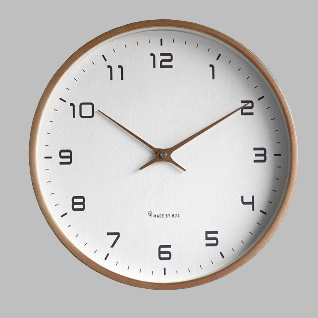 Niki | Natural Wood Wall Clock