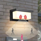 Niki | Modern Motion Sensor Outdoor Wall Light