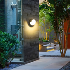 Niki | Modern Motion Sensor Outdoor Wall Light