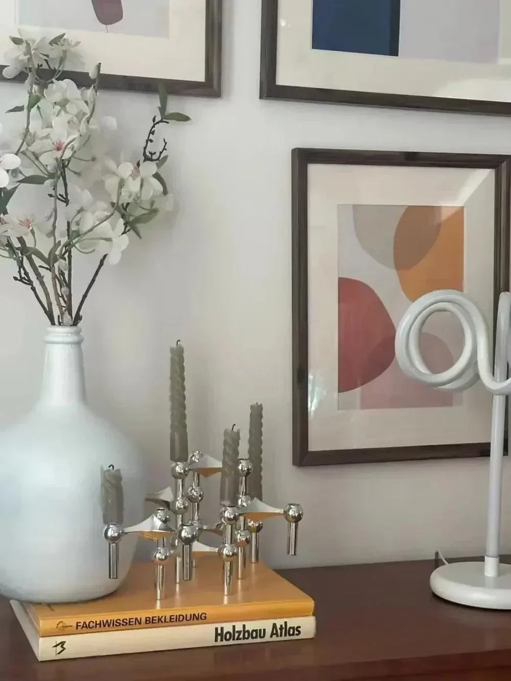 Niki | Modular Molecular Metal Candle Holder
