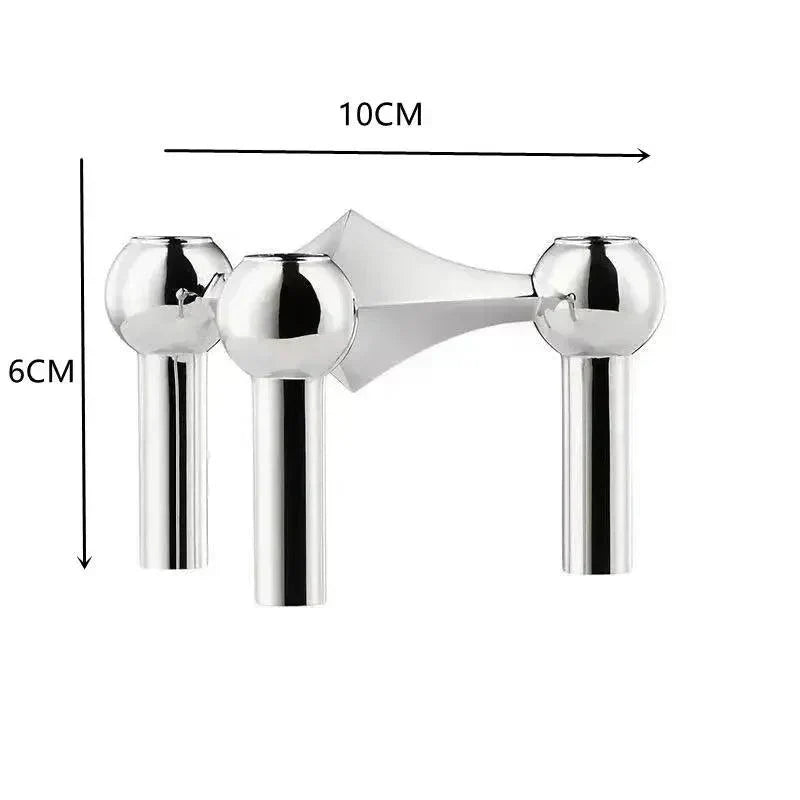 Niki | Modular Molecular Metal Candle Holder