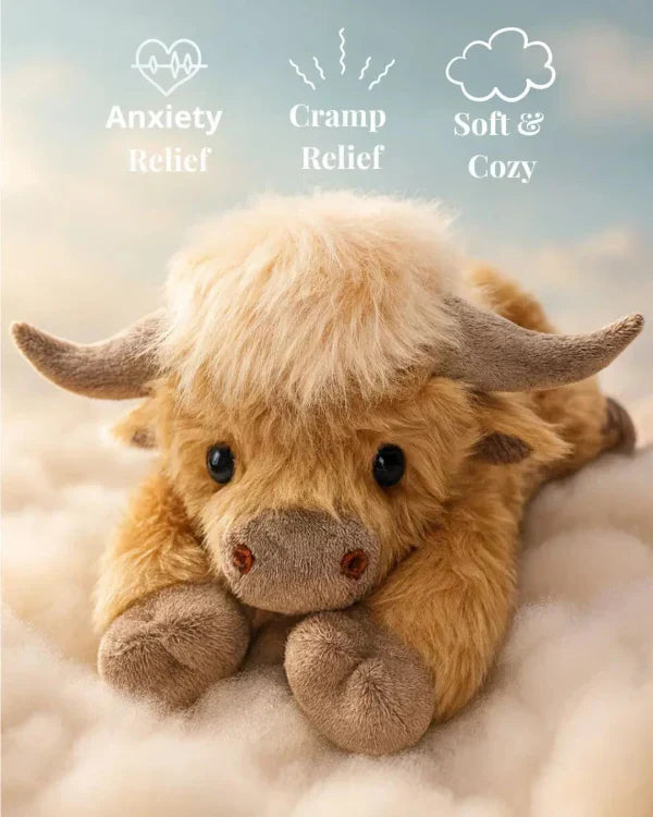 Niki | MOOLETTE – Lovable Highland Cow Plush with Cozy, Huggable Design