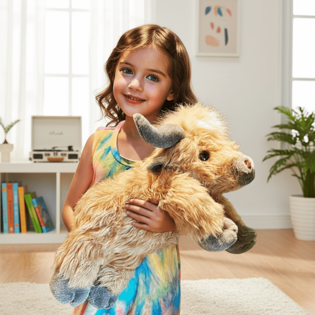 Niki | MOOLETTE – Lovable Highland Cow Plush with Cozy, Huggable Design