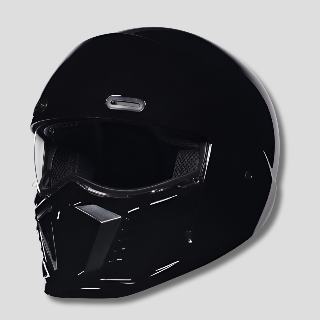 Niki | Full Face Motorcycle Helmet with Protective Chin Bar