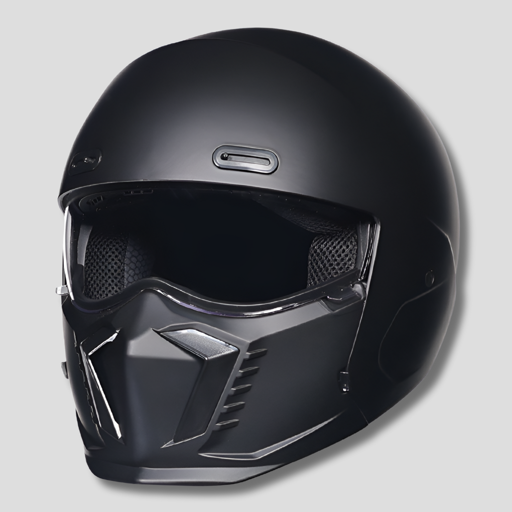 Niki | Full Face Motorcycle Helmet with Protective Chin Bar