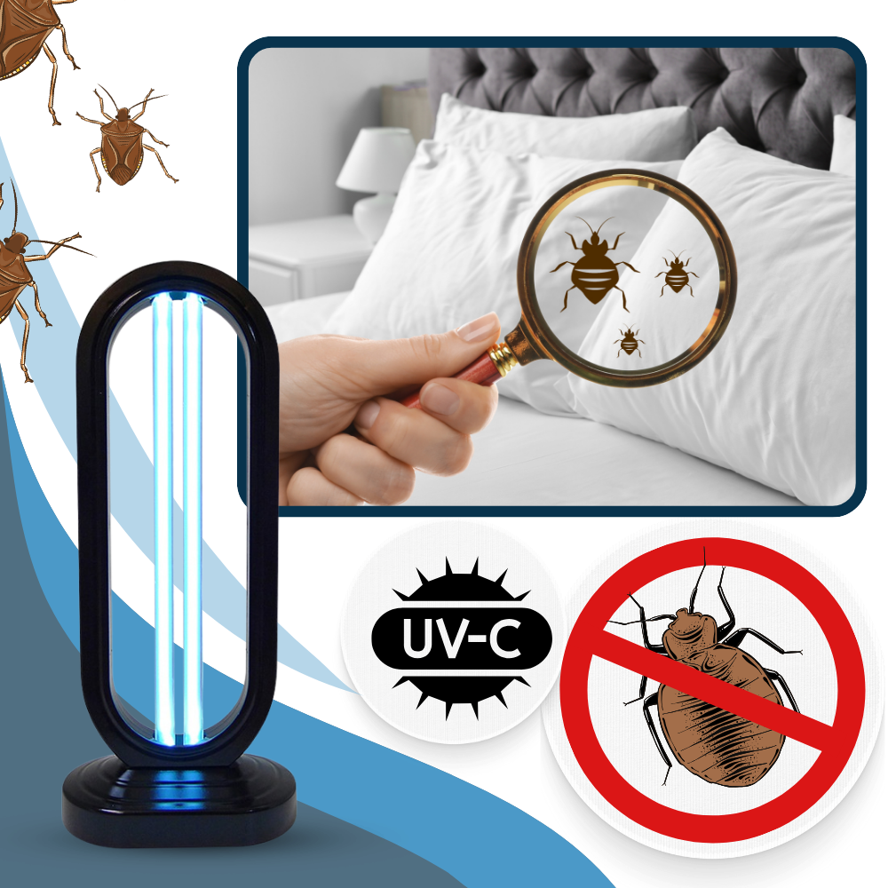 Niki | Multi-Surface UV Disinfectant Bulb – Strongest Bed Bug Killer for Home & Travel Use