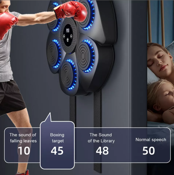 Niki | Interactive Boxing Trainer | Bluetooth & RGB Lights