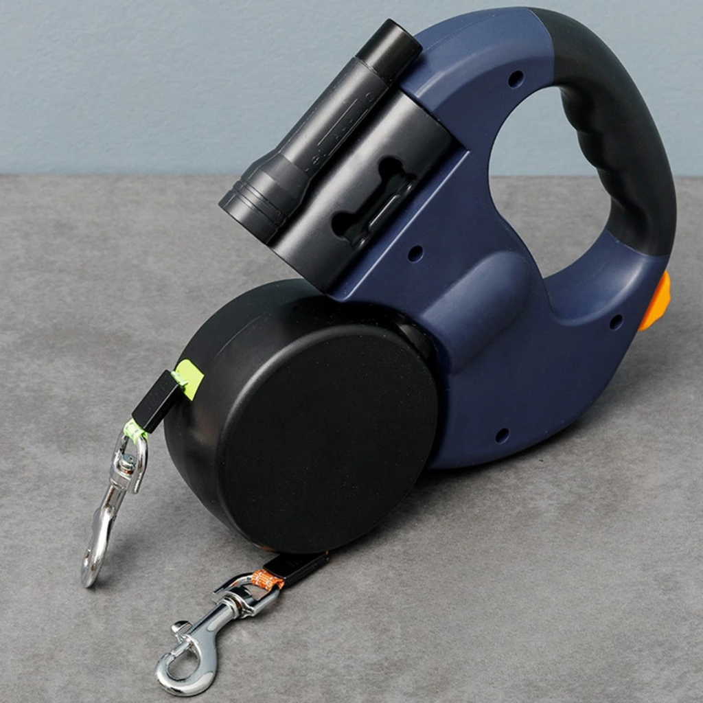Niki | Never Tangle Again – Double Leash for Dogs with LED Light