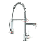 Niki | NickelFlex Kitchen Faucet | 360° Rotation | Stainless Steel