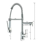 Niki | NickelFlex Kitchen Faucet | 360° Rotation | Stainless Steel