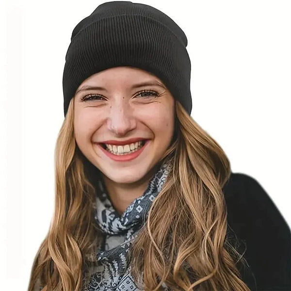Niki | Noor Silk Winter Hat – Wool & Silk – Anti-Frizz Hair Protection
