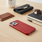 Niki | Leather Oil Wax iPhone Case - Genuine Material