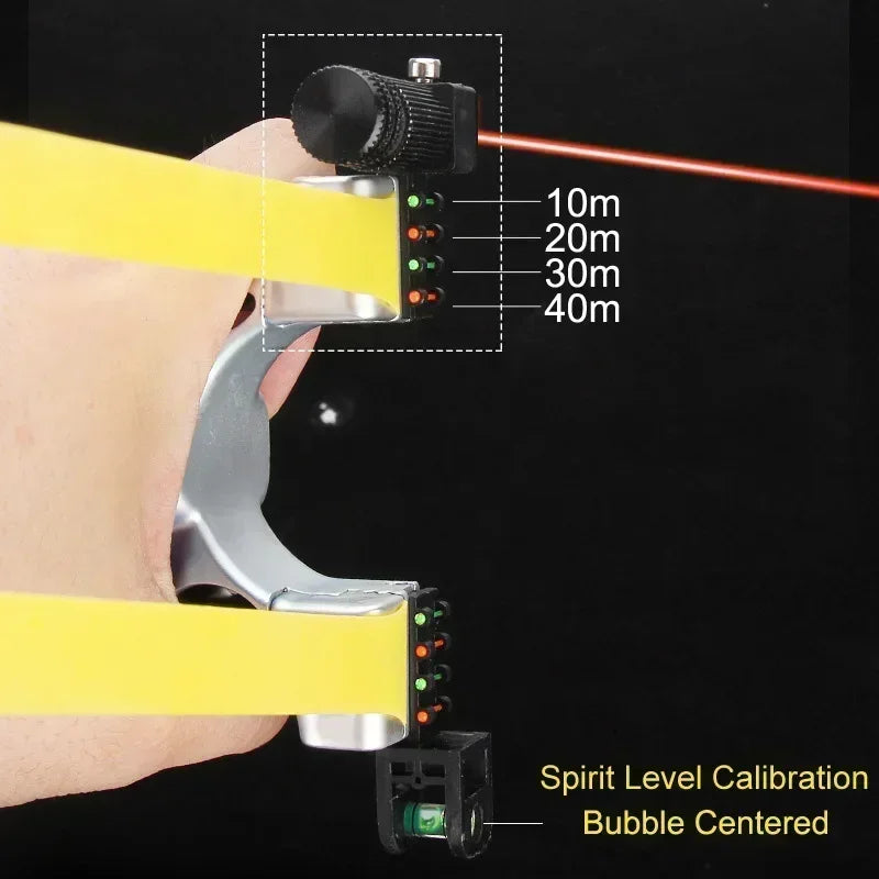 Niki | Laser Slingshot with Level & Anti-Slip Grip