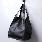 Niki | Oversized Leather Weekend Bags