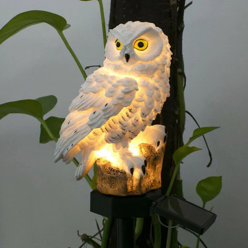 Niki | Owl Garden Lamp with Solar Energy - OwlGlow