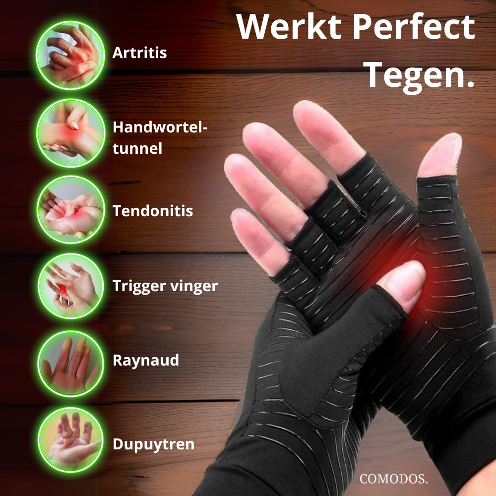 Niki | Fingerless Compression Gloves for Hand Pain Relief