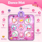 Niki | Pink Dance Mat for Kids with Scoring Function and Rhythmic Games – No TV – DanceFun Mat