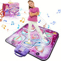 Niki | Pink Dance Mat for Kids with Scoring Function and Rhythmic Games – No TV – DanceFun Mat