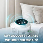Niki | Ultrasonic Rodent Repeller | No Chemicals. Silent. 3200 sq ft.