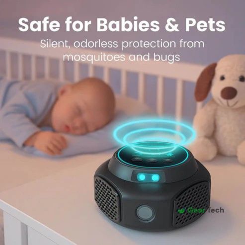 Niki | Ultrasonic Rodent Repeller | No Chemicals. Silent. 3200 sq ft.
