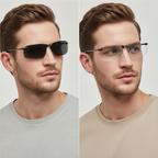 Niki | Polarized Photochromic Sunglasses | UV400 Protection | Automatic Light Adjustment (Day & Night) | Intelligent Glare Reduction for Drivers & Outdoor