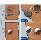 Niki | Pop Up aluminum bag Money Clip Slim Leather Slots Credit Card Holder RFID Blocking Bifold Minimalist Wallet