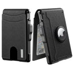 Niki | Pop Up aluminum bag Money Clip Slim Leather Slots Credit Card Holder RFID Blocking Bifold Minimalist Wallet