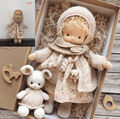 Niki Poppi Waldorf Companion Doll | Organic, Safe & Soft