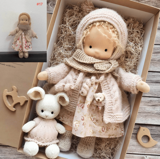 Niki Poppi Waldorf Companion Doll | Organic, Safe & Soft