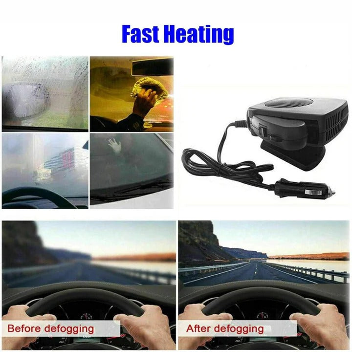 Niki | Portable 12V 150W/300W Ceramic Car Heater and Defroster