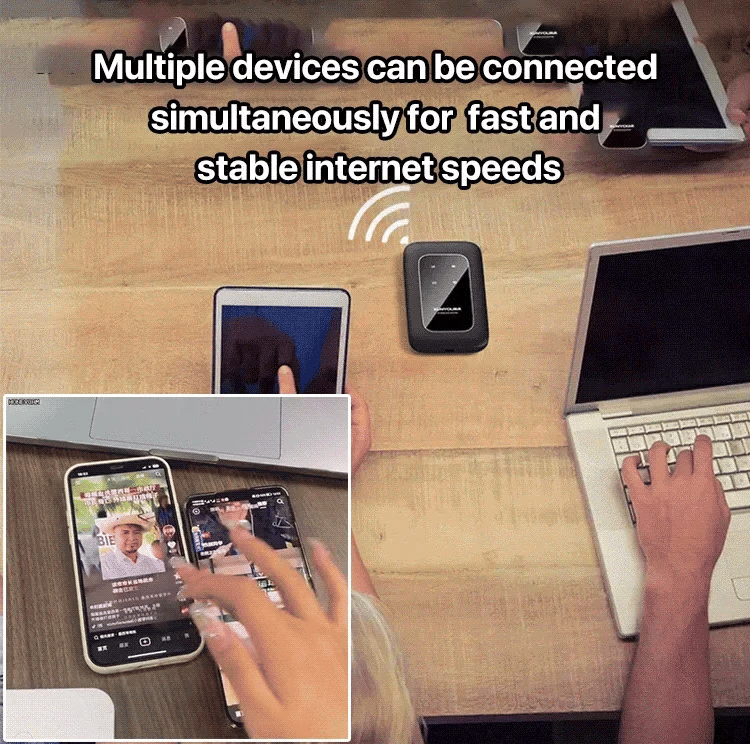 Niki | Portable 5G WiFi Router – High-Speed Mobile Wireless Internet Connection