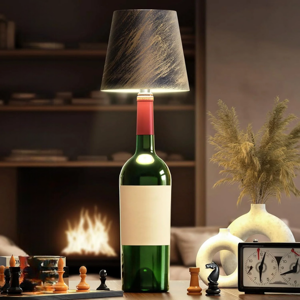 Niki | Bottle Lamp: Touch Control, Dimmable, Portable Light