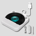 Niki | Portable CD Player: USB & AUX Connectivity