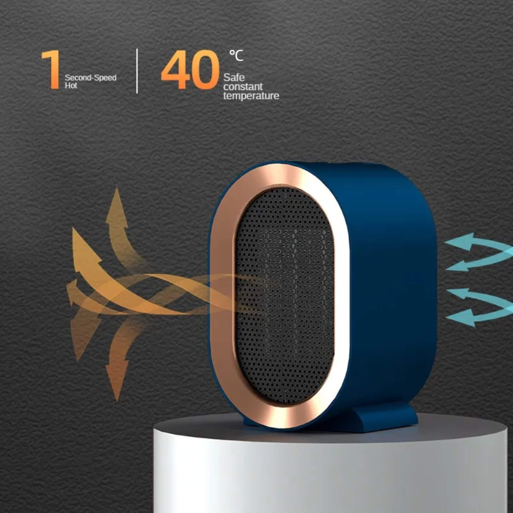 Niki | Portable Electric Heater | Energy Saving & Quiet | Home & Office