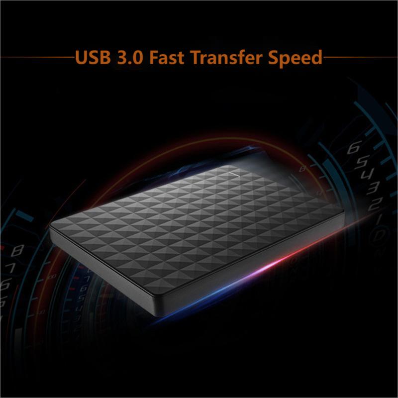 Niki | Slim External Hard Drive - 10TB USB 3.0 Textured