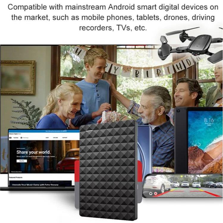 Niki | Slim External Hard Drive - 10TB USB 3.0 Textured