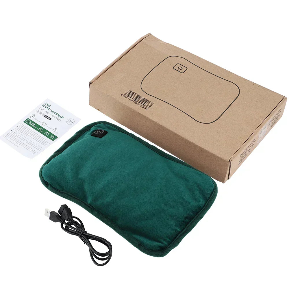 Niki | Portable Graphene Heating Pad | USB Rechargeable | 3 Temperature Levels | Ergonomic Hand & Belly Warmer | Includes Intelligent Auto Shut-Off